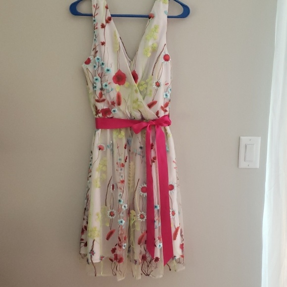 Leslie Fay Dresses & Skirts - 🌞NWT Gorgeous embroidered lace dress